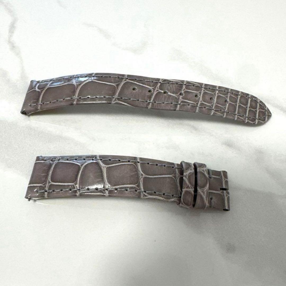 あ*お様 【超美品】カルティエ タンクマスト 替えベルト グレー