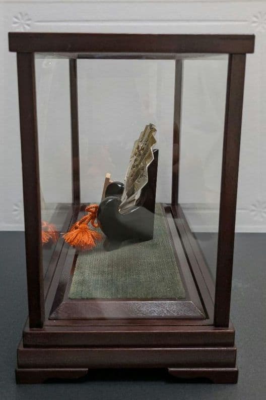 武比古　純銀製　扇　保管品