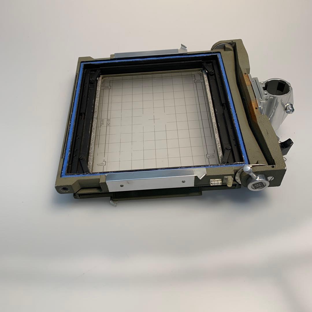 Sinar 8×10スクリーンバック ピントグラス枠 Cタイプ 広角蛇腹付き2個