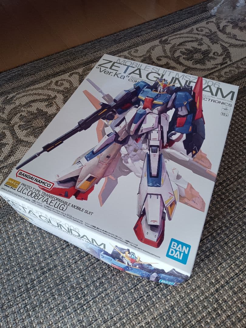 MG MSZ-006 ガンダム　ガンプラ　zガンダム　完成品　ver.ka
