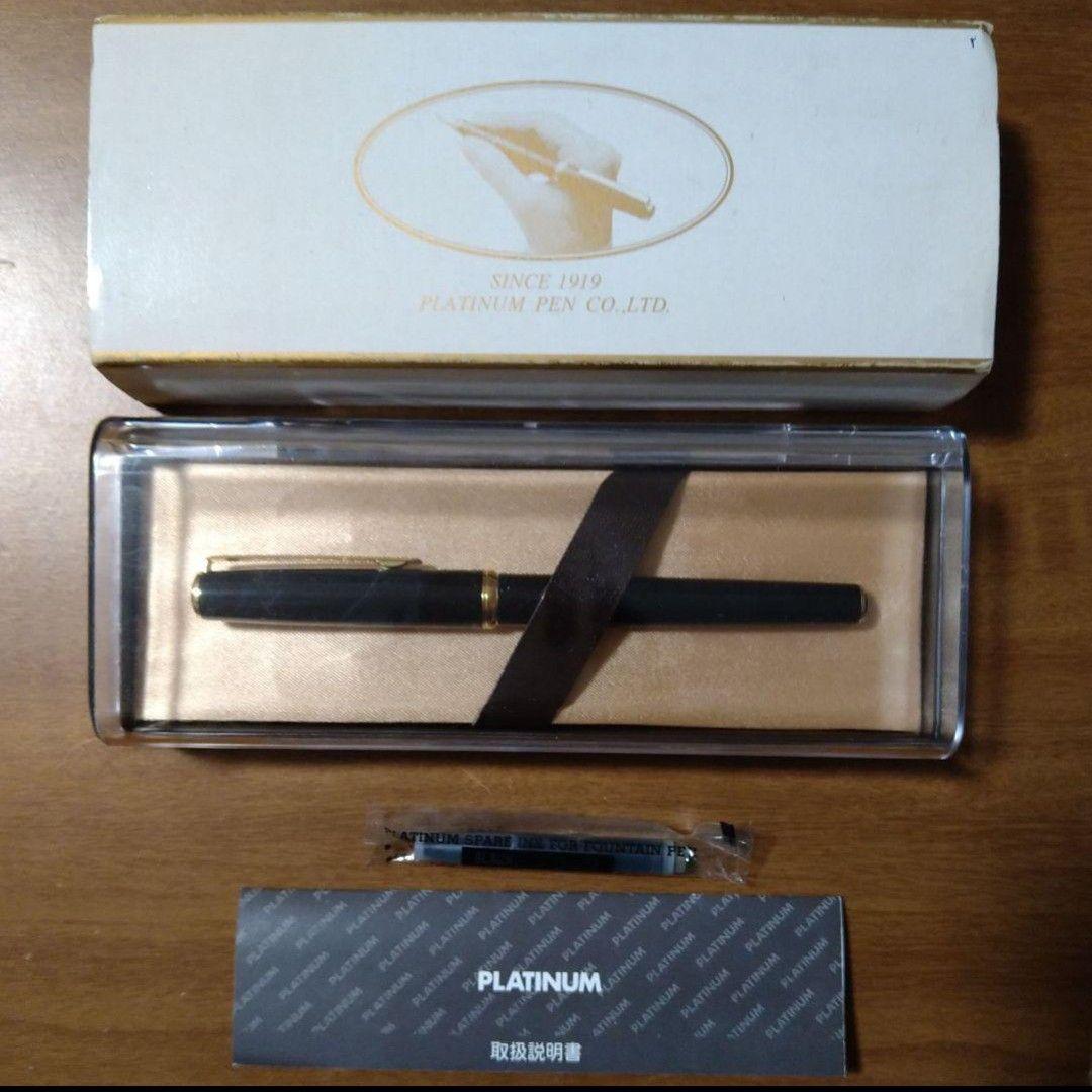 未使用 プラチナ万年筆 美巧 14金ペン先