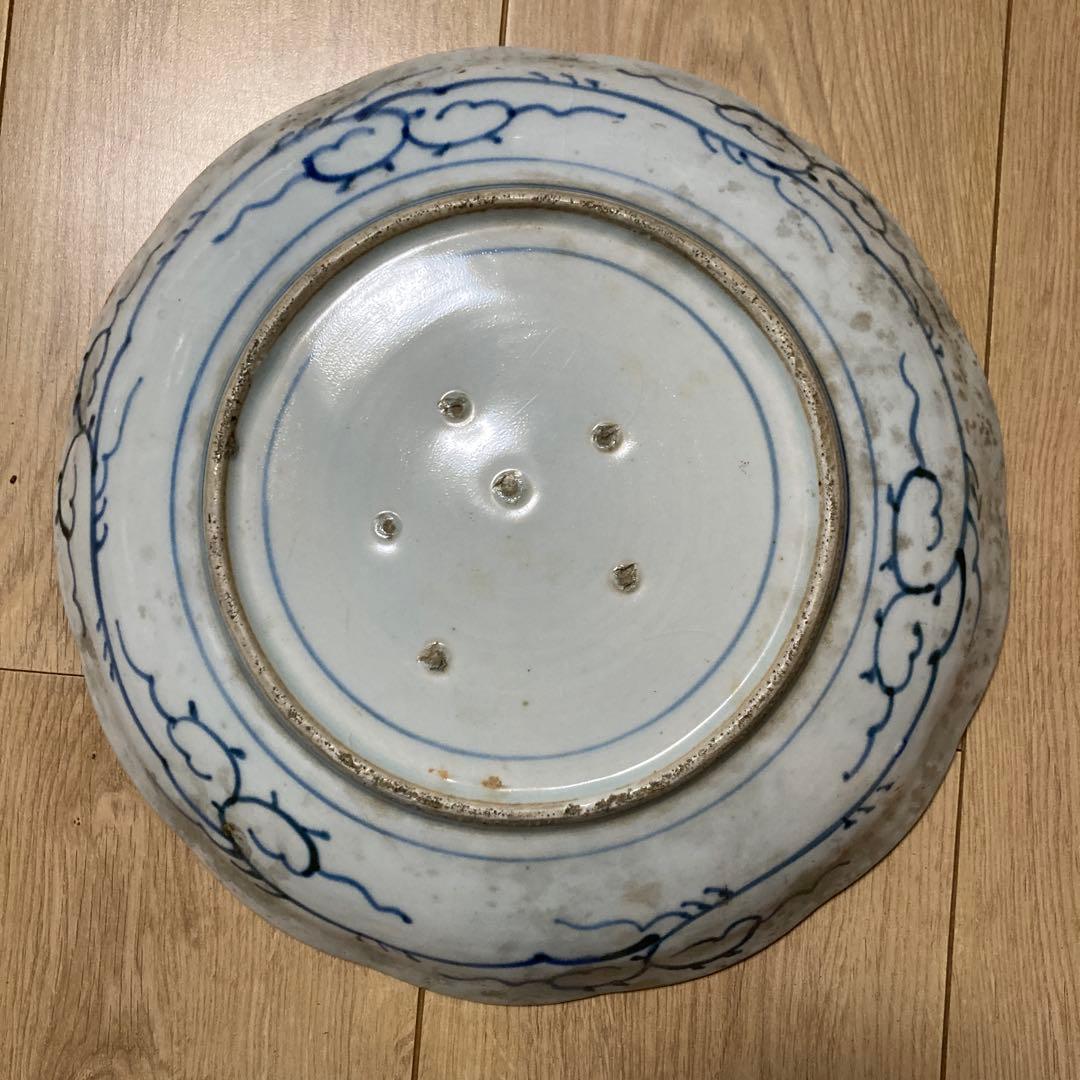 南京　錦平三重　大皿　2枚セット