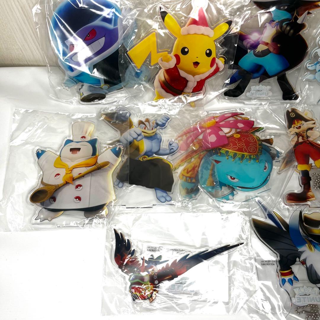 ポケットモンスター　UNITE アクリルスタンド 非売品　まとめポケモンアクスタ