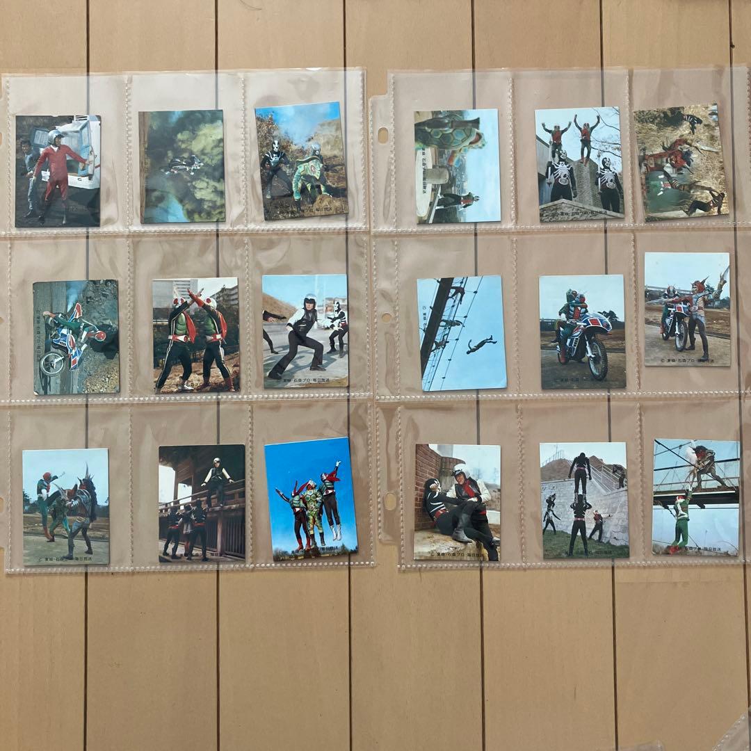 ★旧カルビー仮面ライダーV3カード★1番〜100番連番