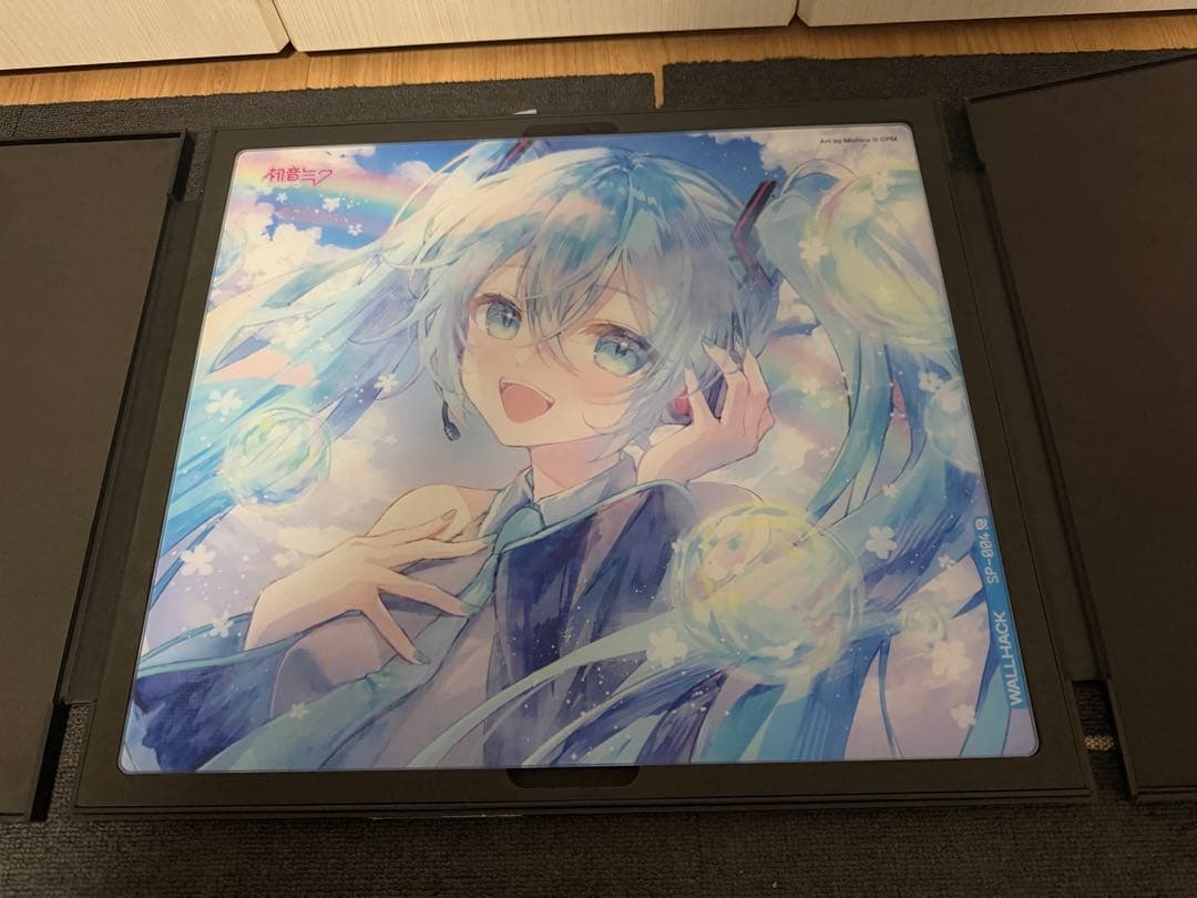 Wallhack × 初音ミク ガラス製マウスパッド – SP-004