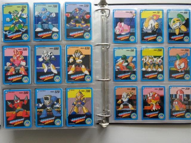 ロックマン カードダス バーコードウォーズ 全40種 フルコンプ CAPCOM
