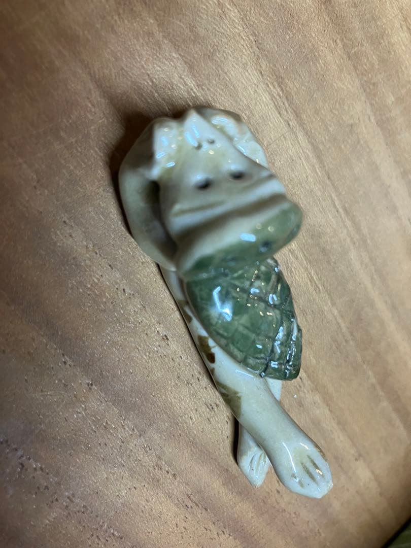 遠野物語　遠野の河童　ホップの里　岩手　東北　芭蕉　柳田国男　陶器　箸置き　置物