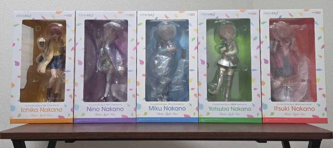 【開封済】五等分の花嫁　Date Style Ver. セット