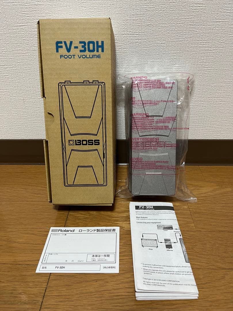 msty03 2025年3月2日購入・BOSS FV-30H