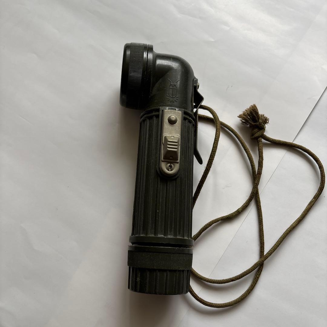 陸自 自衛隊 L 型 ライト 昭和 レトロ 装備 官給品 可動品 蛍マーク