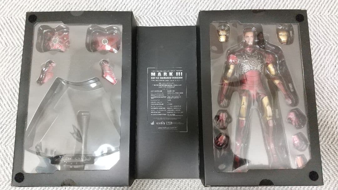 ホットトイズ 1/6 アイアンマン マーク3 バトルダメージ版 台座無し