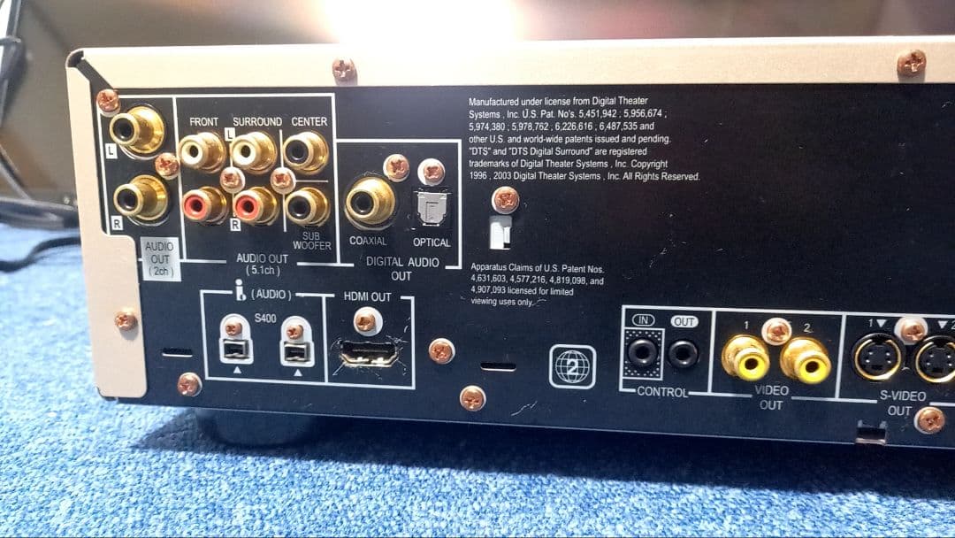 パイオニア DVD プレーヤー DV-AX5AVi 2007年製 中古動作品