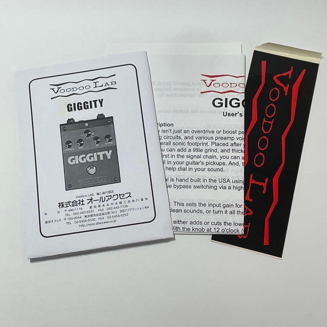 Voodoo Lab Giggity【元箱・取扱説明書付き】