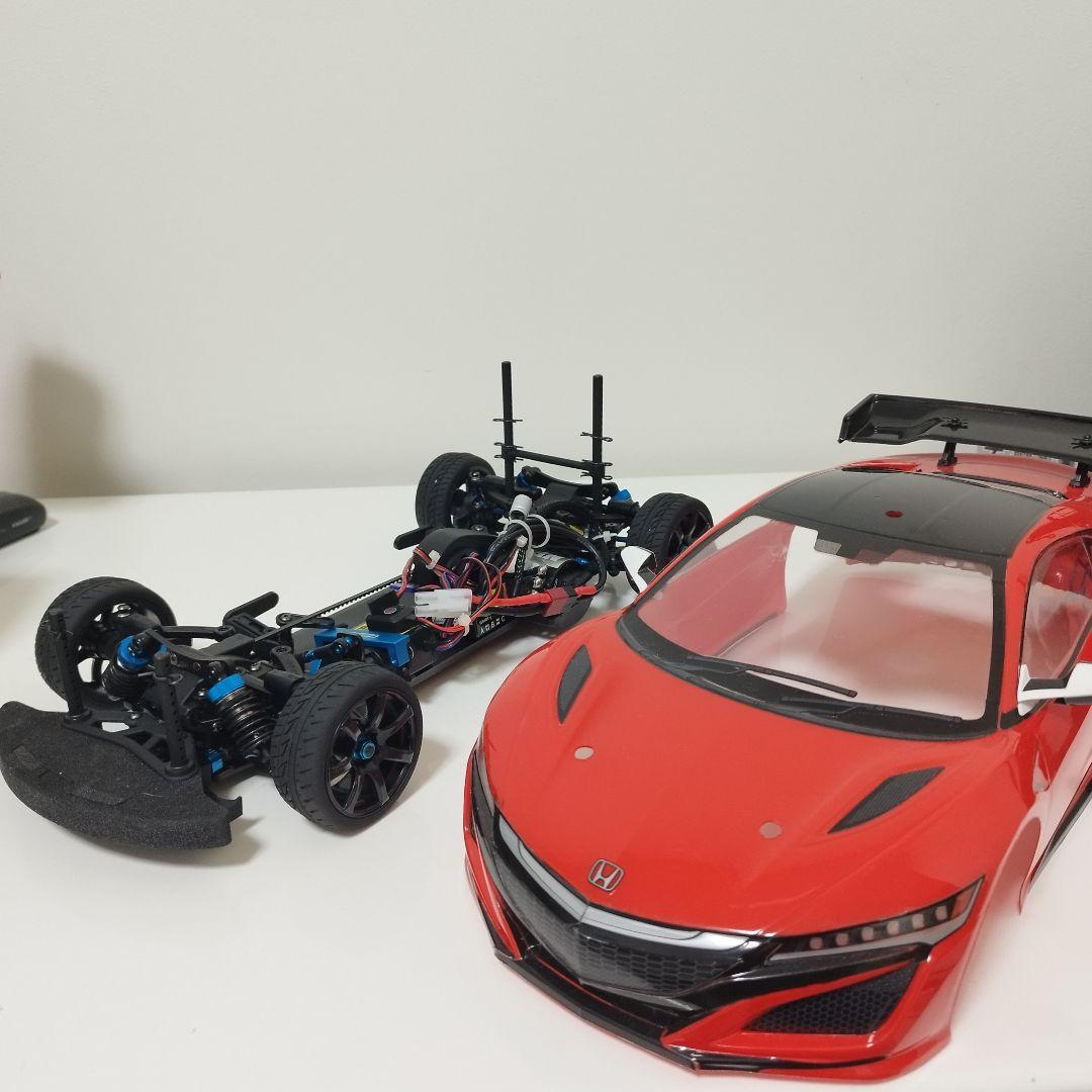 タミヤ　ＴＡ08PRO　ホンダ NSX　ボディ　未走行　オプションあり。