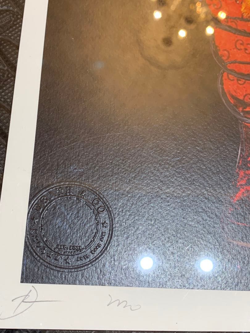 SOLD完売！正規品DEATHNYC  世界限定100枚 グッチ カウズ 現代