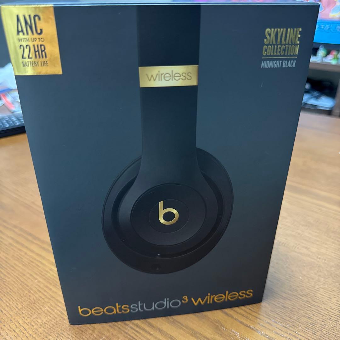 beats studio3 wireless ミッドナイトブラック