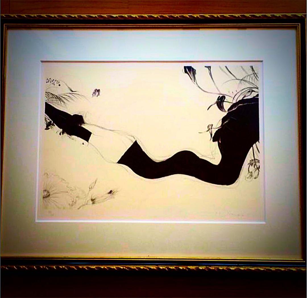 天野喜孝 リトグラフ 作品『春』