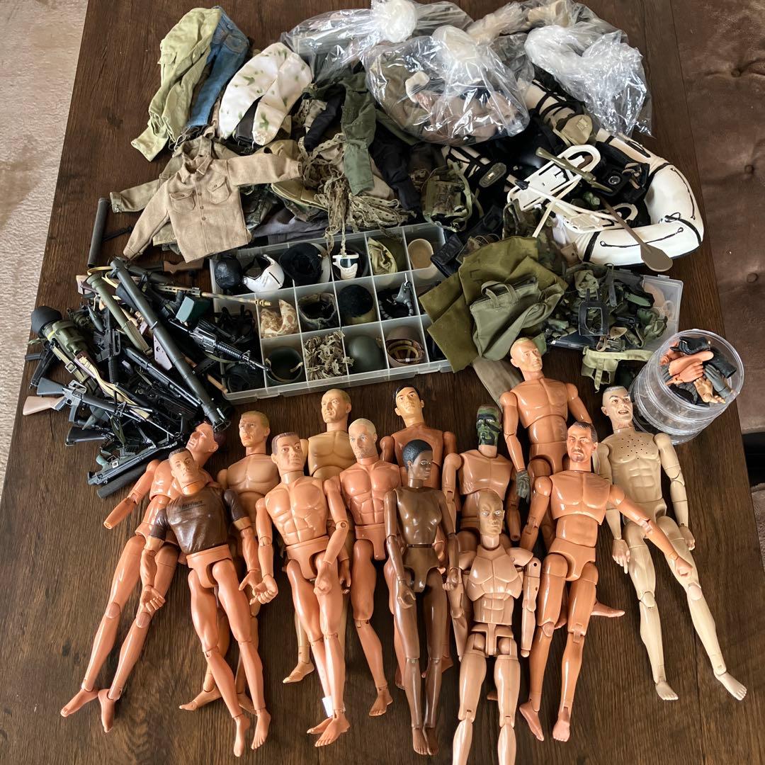 ミリタリーフィギュア　まとめ売り　カスタム素材