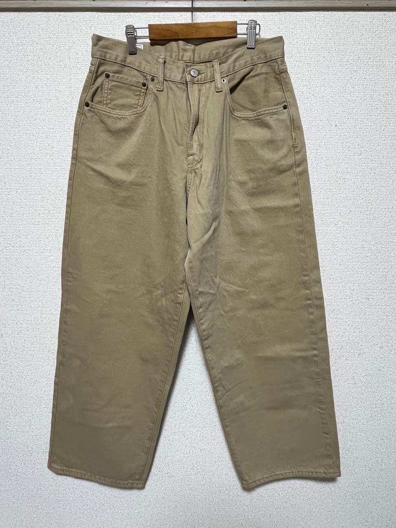 GAP スーパーバギーパンツ　ベージュ　29/30