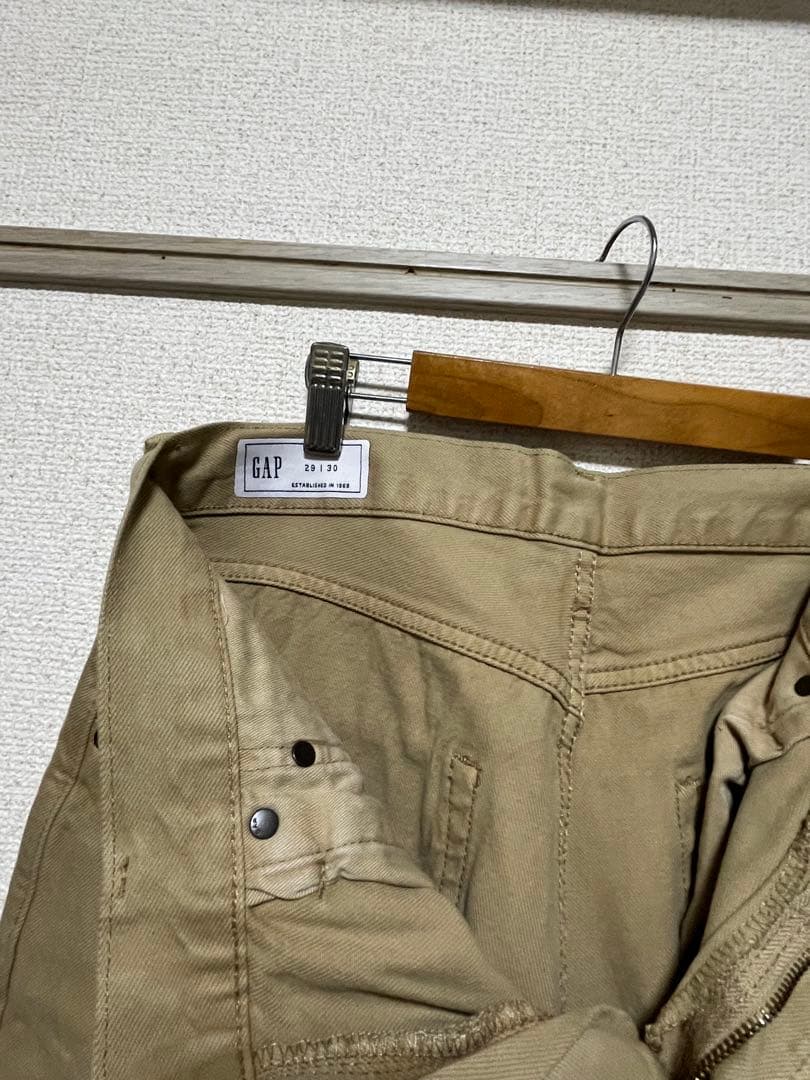 GAP スーパーバギーパンツ　ベージュ　29/30
