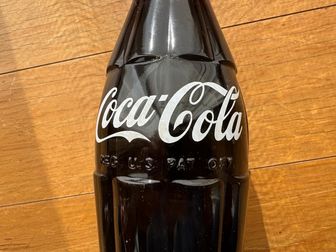 コカコーラ　ファミリーサイズボトル　瓶　1955年　美品　COCA-COLA