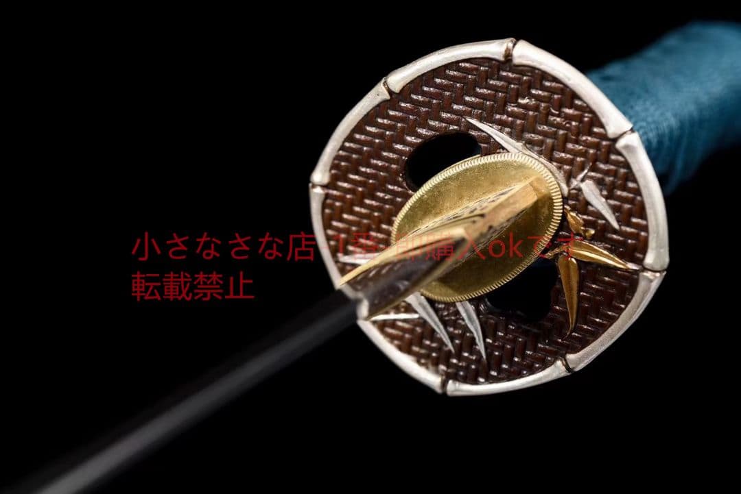 12寸模様鋼小烏丸『隠士』 古兵器 武具 刀装具 日本刀 模造刀 居合刀