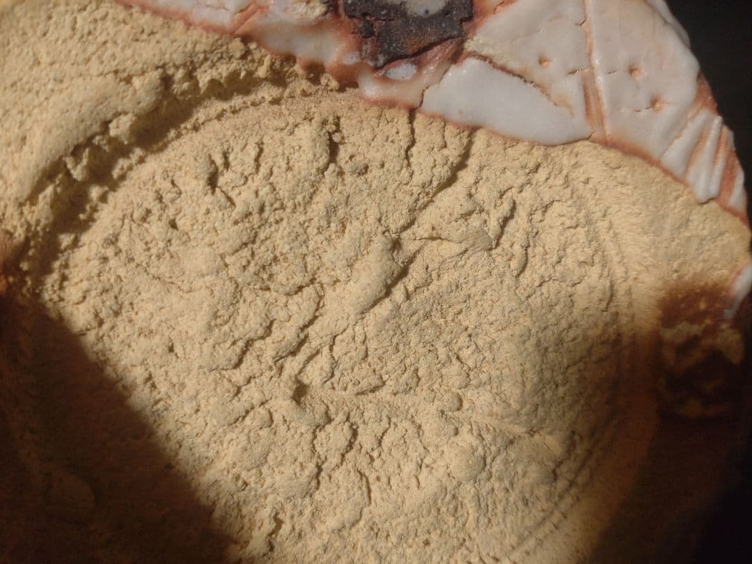 バツグンのアガリ!!若尾利貞造　志野花入　共箱　検（無形文化財