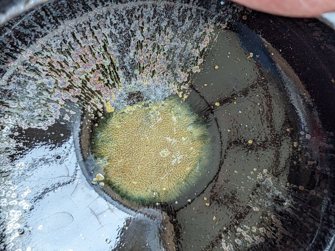 ♦茶道具 窯変天目 虹彩 抹茶碗 作家物 青山作 茶道具 コレクション 骨董品