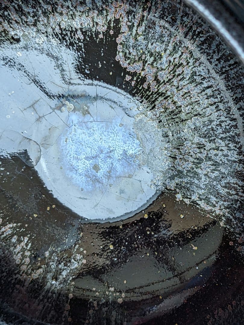 ♦茶道具 窯変天目 虹彩 抹茶碗 作家物 青山作 茶道具 コレクション 骨董品