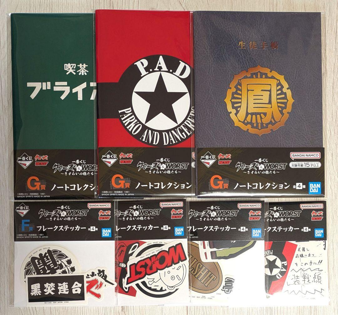 1番くじ クローズ&WORST ABC賞 ラストワン賞 フィギュア フルコンプ