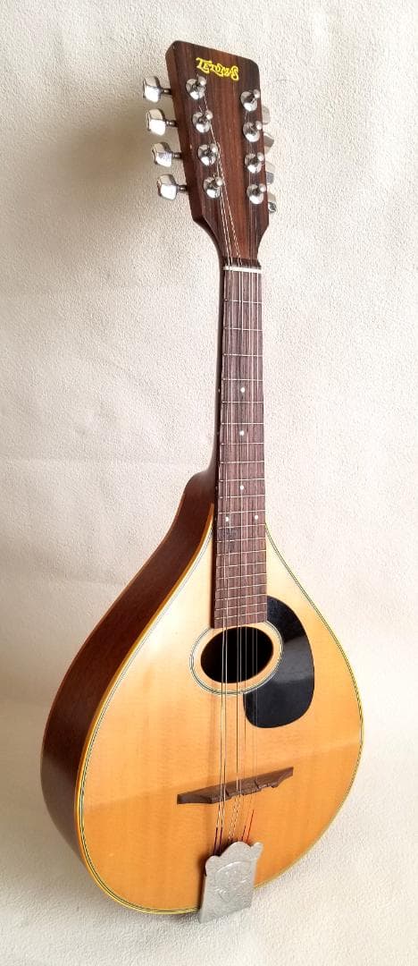 フラットマンドリン・良品（田原楽器：TETOMAS）ケース・新品弦付き