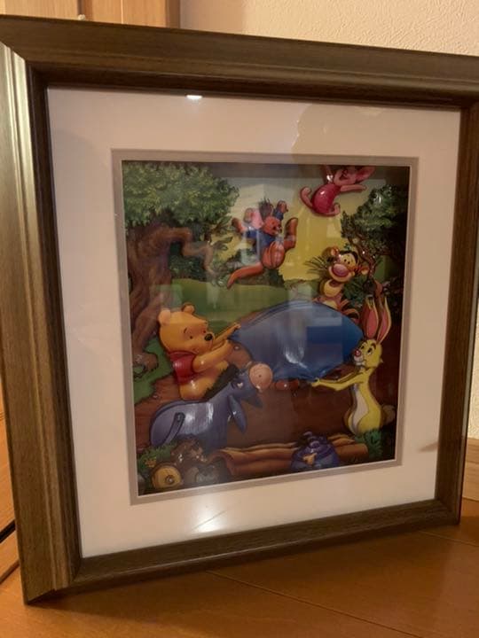 ディズニー　シャドーボックス　　プーさん