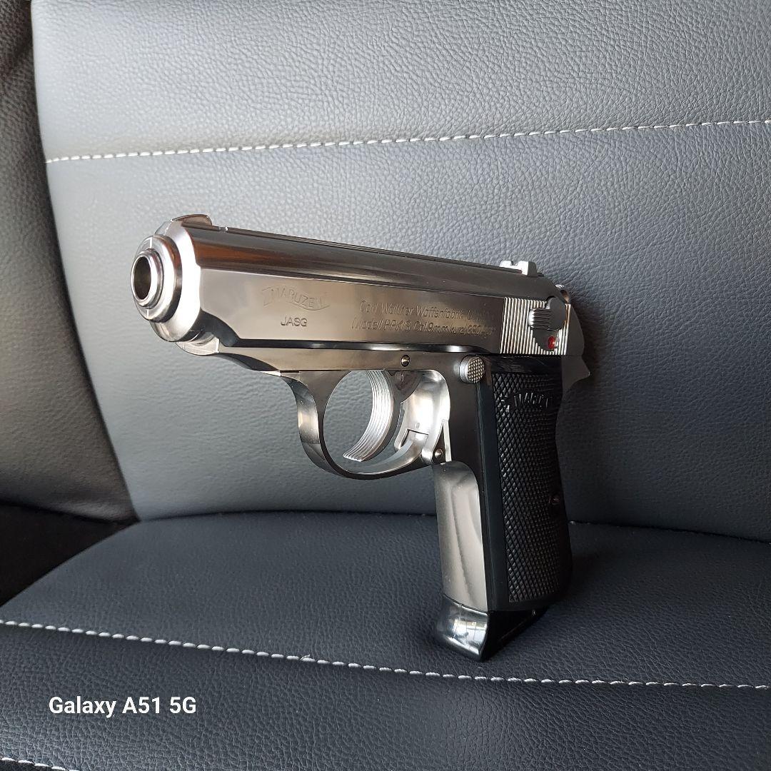 MGC製 M645 ★ マルゼン　ワルサー　PPKシルバー　ガスガン　セット