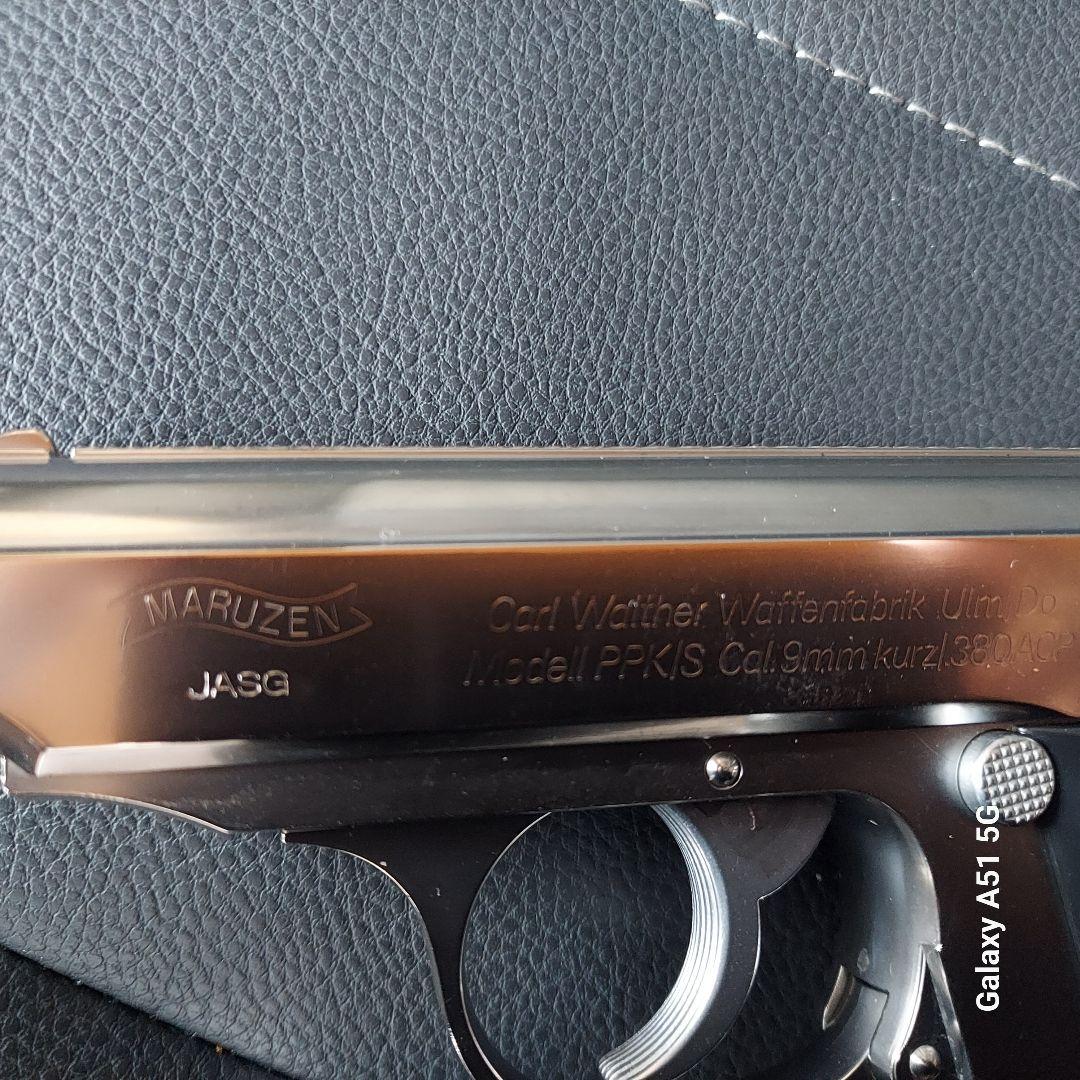 MGC製 M645 ★ マルゼン　ワルサー　PPKシルバー　ガスガン　セット