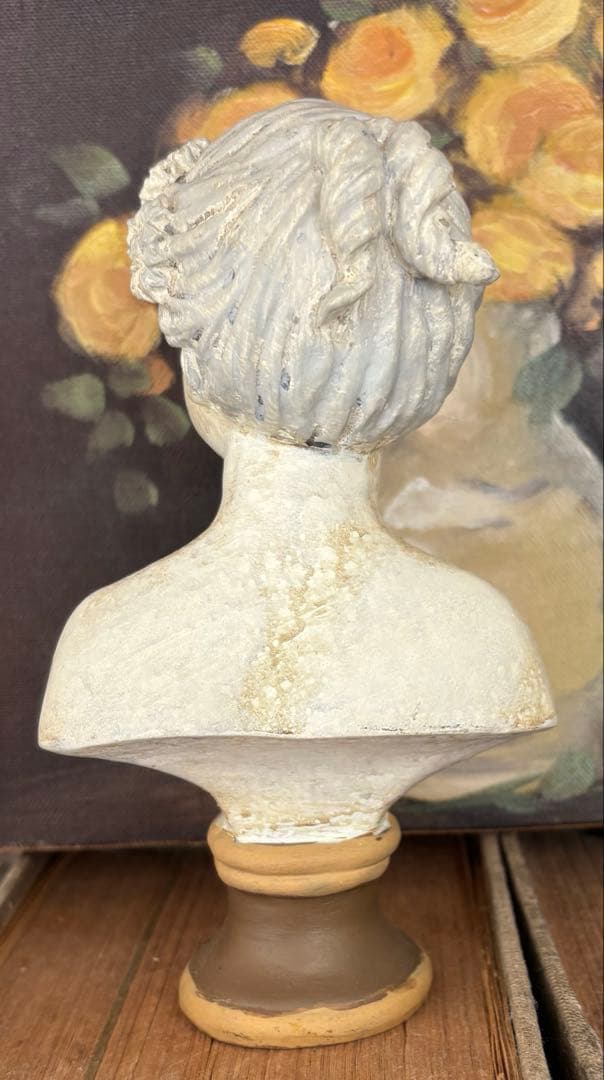 アンティーク雑貨 Classical Child Bust Statue.