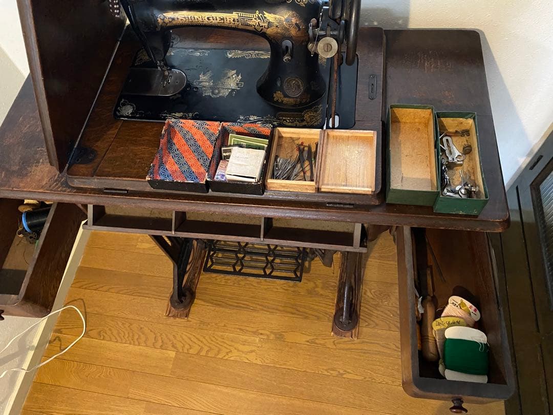 また値下げしました　シンガー足踏みミシン　アンティーク