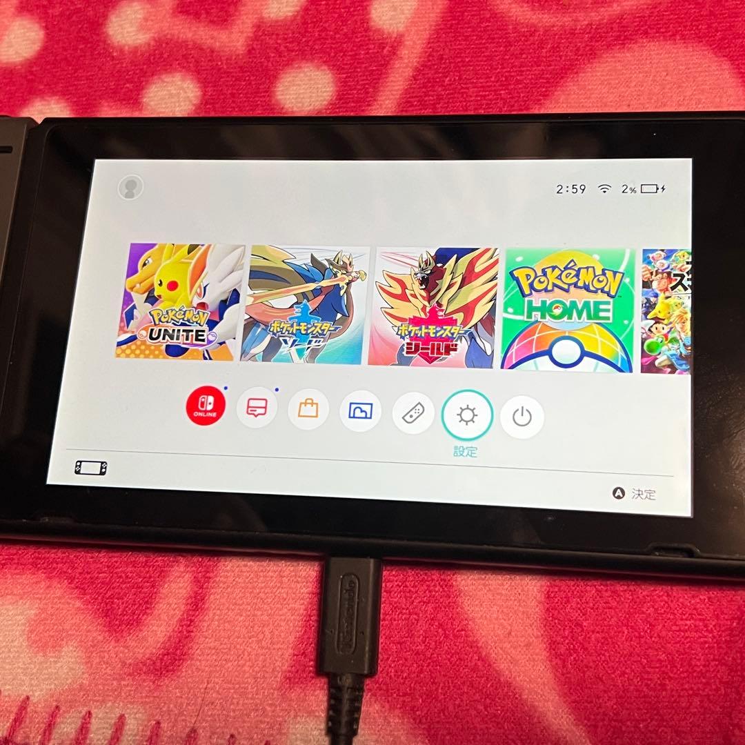 Nintendo Switch グレー 本体（中古）