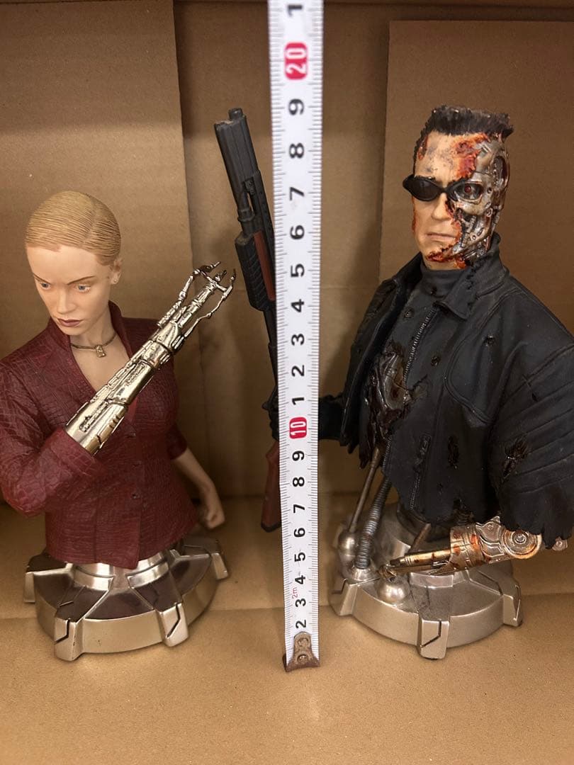 ターミネーター3 T-850 T-X GENTLE GIANT スタチュー