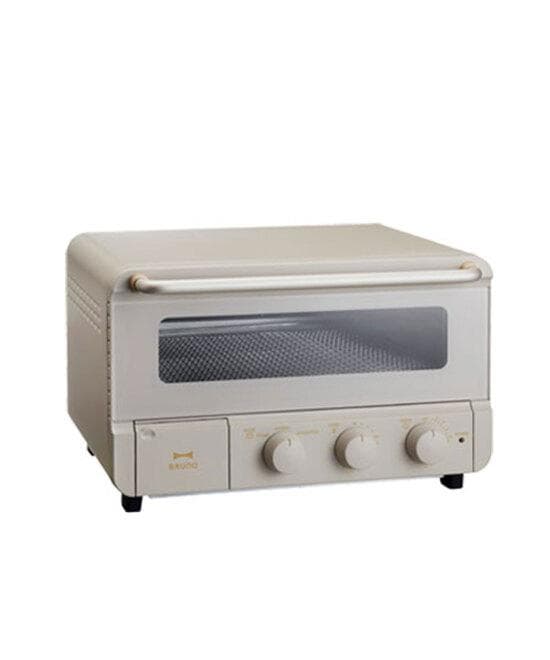 【新品未使用】スチーム＆ベイク トースター グレージュ【BRUNO】