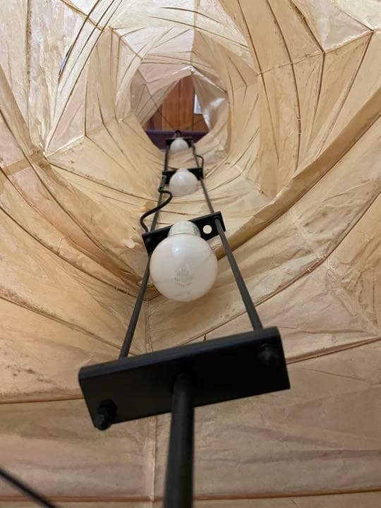 レア 貴重 3灯 vintage akari isamu noguchi