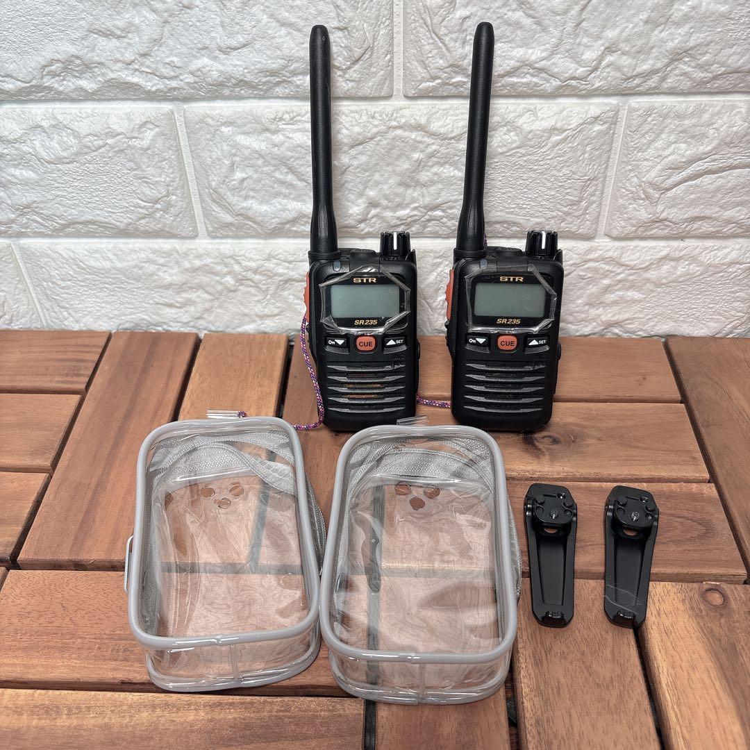 八重洲無線 SR235 特定小電力トランシーバー 防水 防塵 IPX8 IP6X