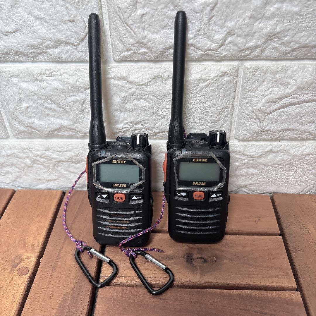 八重洲無線 SR235 特定小電力トランシーバー 防水 防塵 IPX8 IP6X