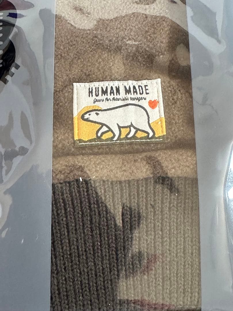 小物 HUMAN MADE Fleece Gloves \"Olive Drab\"