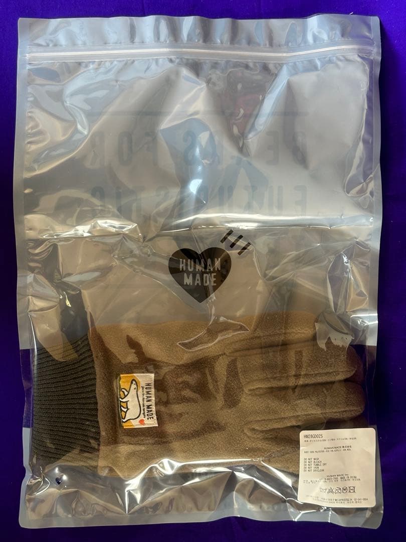 小物 HUMAN MADE Fleece Gloves \"Olive Drab\"