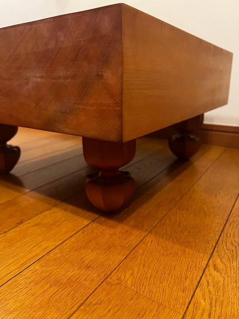 囲碁盤　碁石セット　脚付　へそあり　木製　日向特製　蛤碁石　那智黒