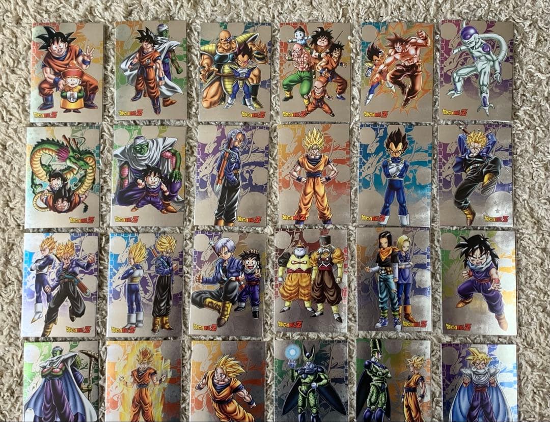 ドラゴンボール　ガム　カード　35枚　ENSKY 日本製　レア　SR 片面全キラ