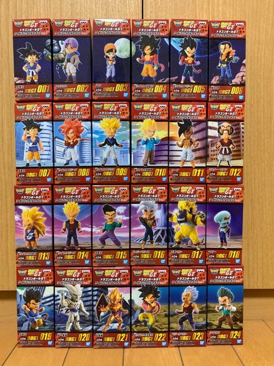 ドラゴンボールGT ワールドコレクタブルフィギュア vol.1、2、3、4