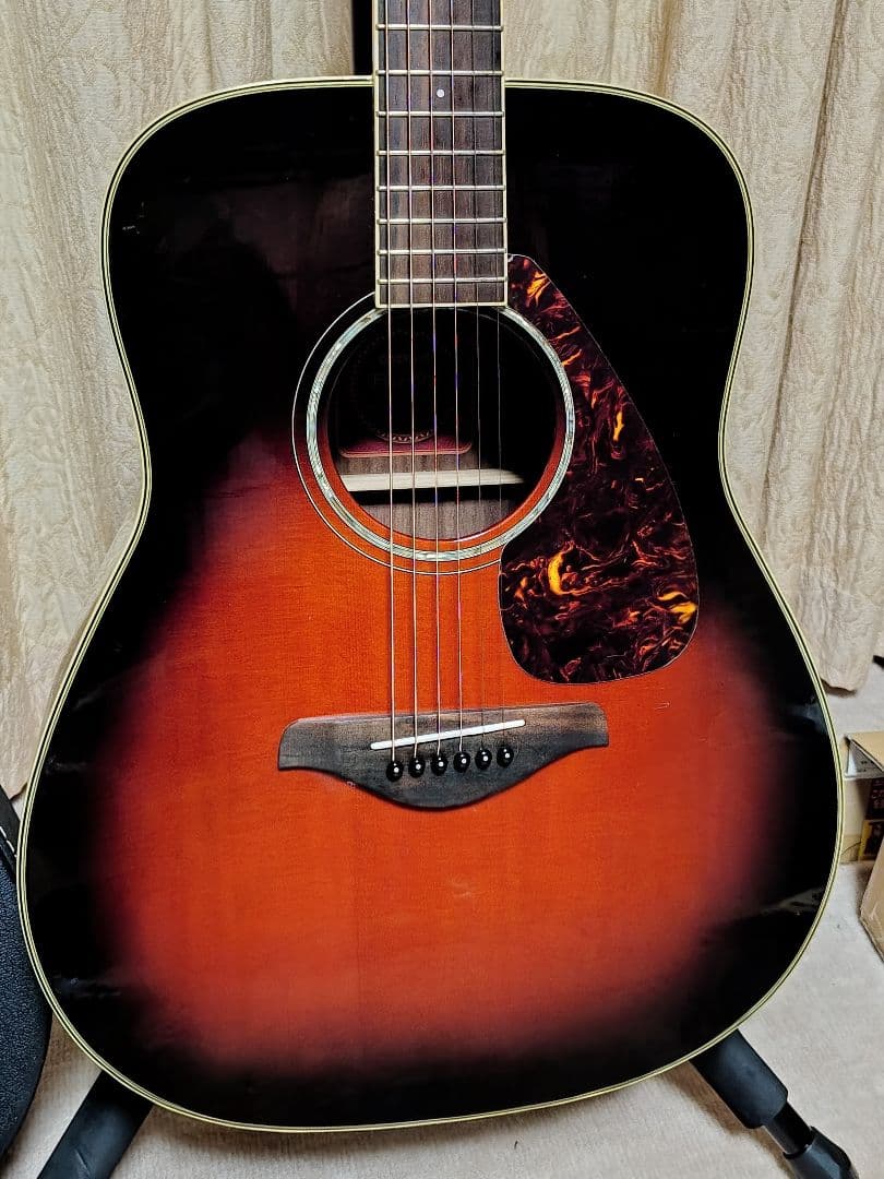 トップ単板　ヤマハ　FG730S ハードケース付き