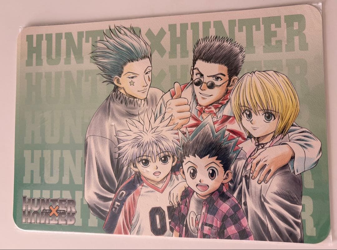 HUNTER×HUNTER 旧アニメ　マウスパッド　パッドダス　７枚セット