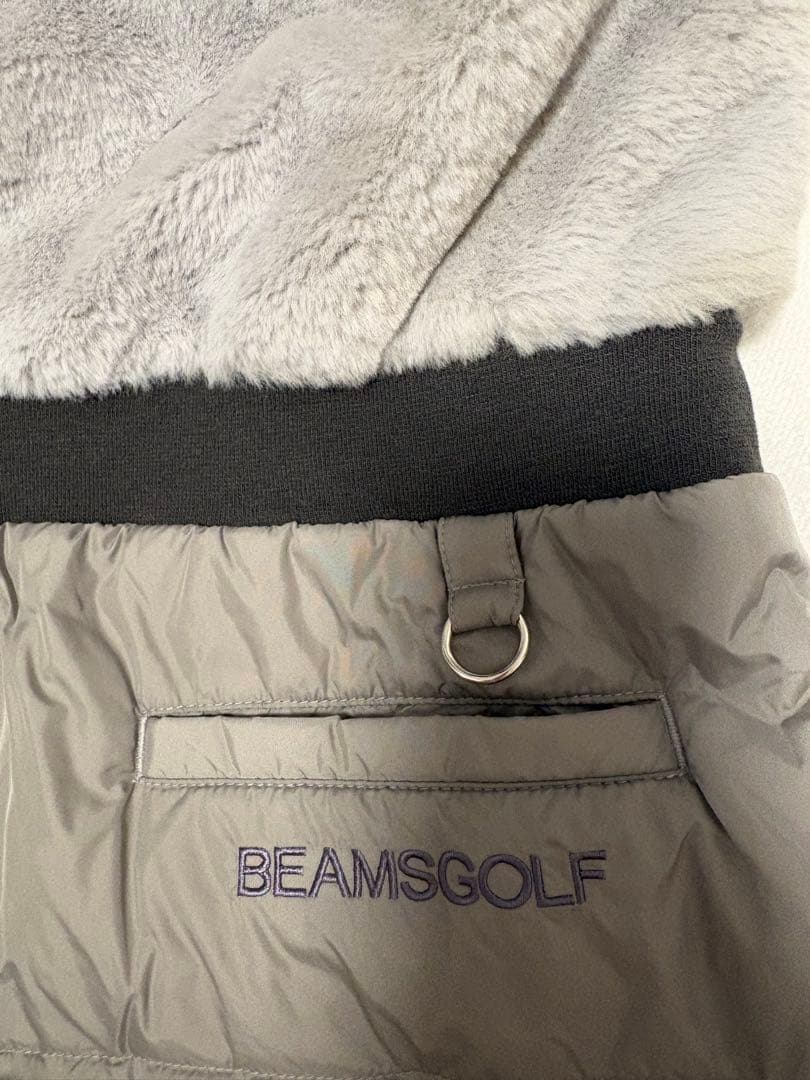 ビームスゴルフ　中綿ワンピース　ファーベスト　スカート レディース
